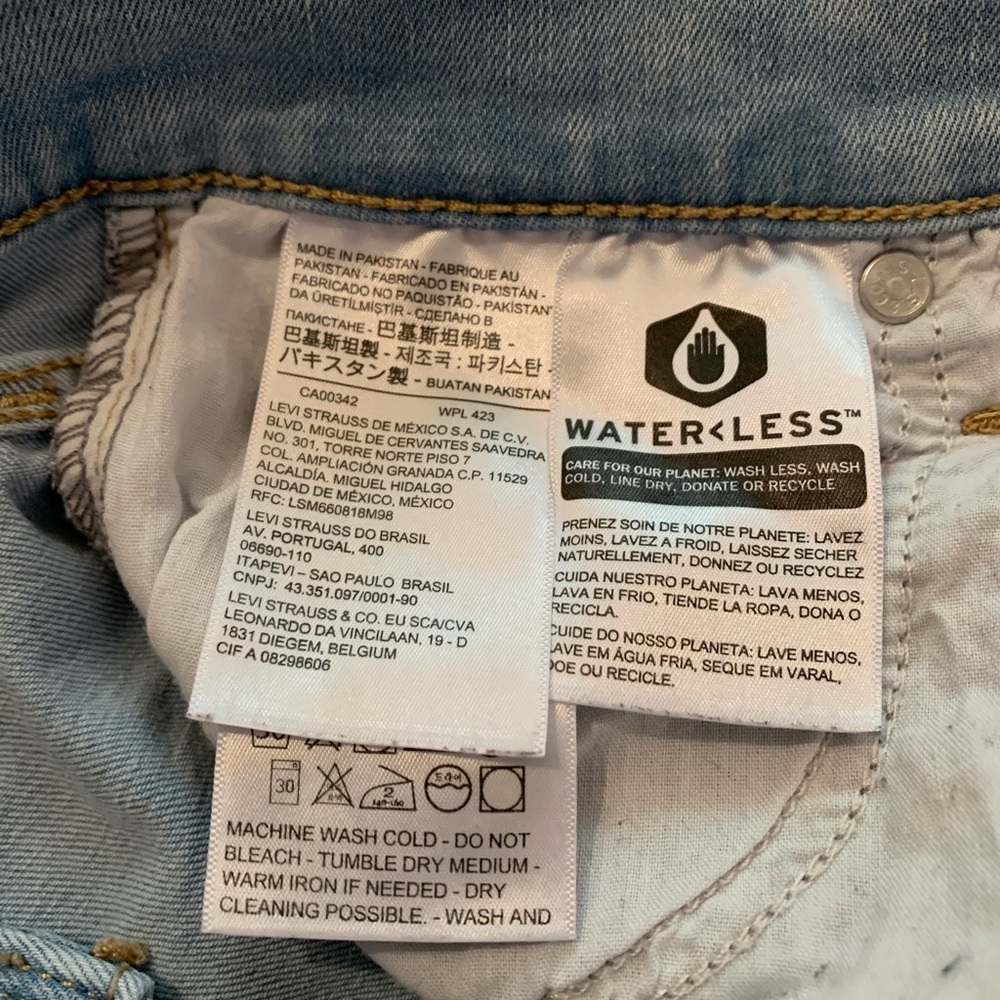 Levi’s Mile High Super Skinny Jeans - Picture 7 of 7